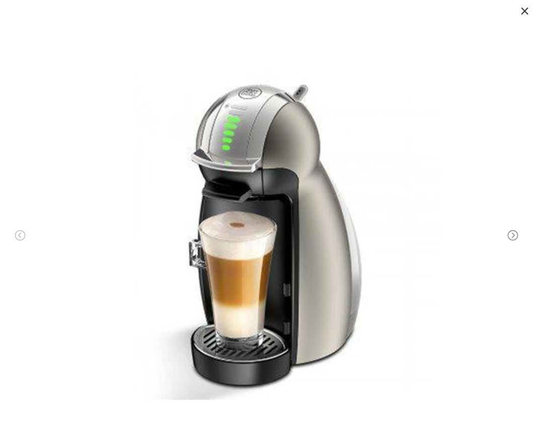 Nescafe Dolce Gusto Genio2 Coffee Machine 0132180896 Titanium