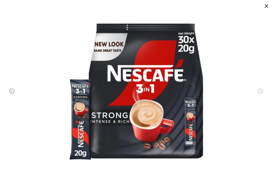 Nescafe 3in1 Strong Coffee Mix 30 x 20 g