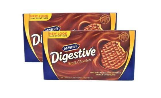 McVitie's Digestive Milk Chocolate Biscuits Value Pack 2 x 200 g