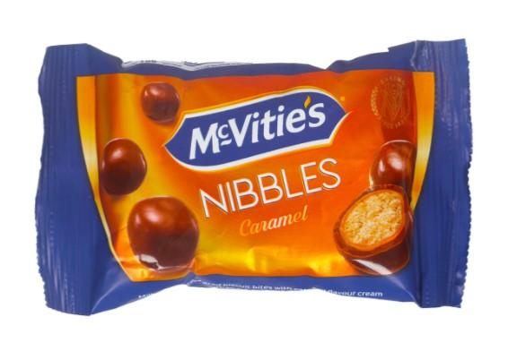 McVitie's Digestive Nibbles Caramel 12 x 37 g