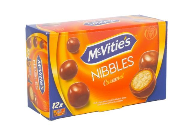 McVitie's Digestive Nibbles Caramel 12 x 37 g
