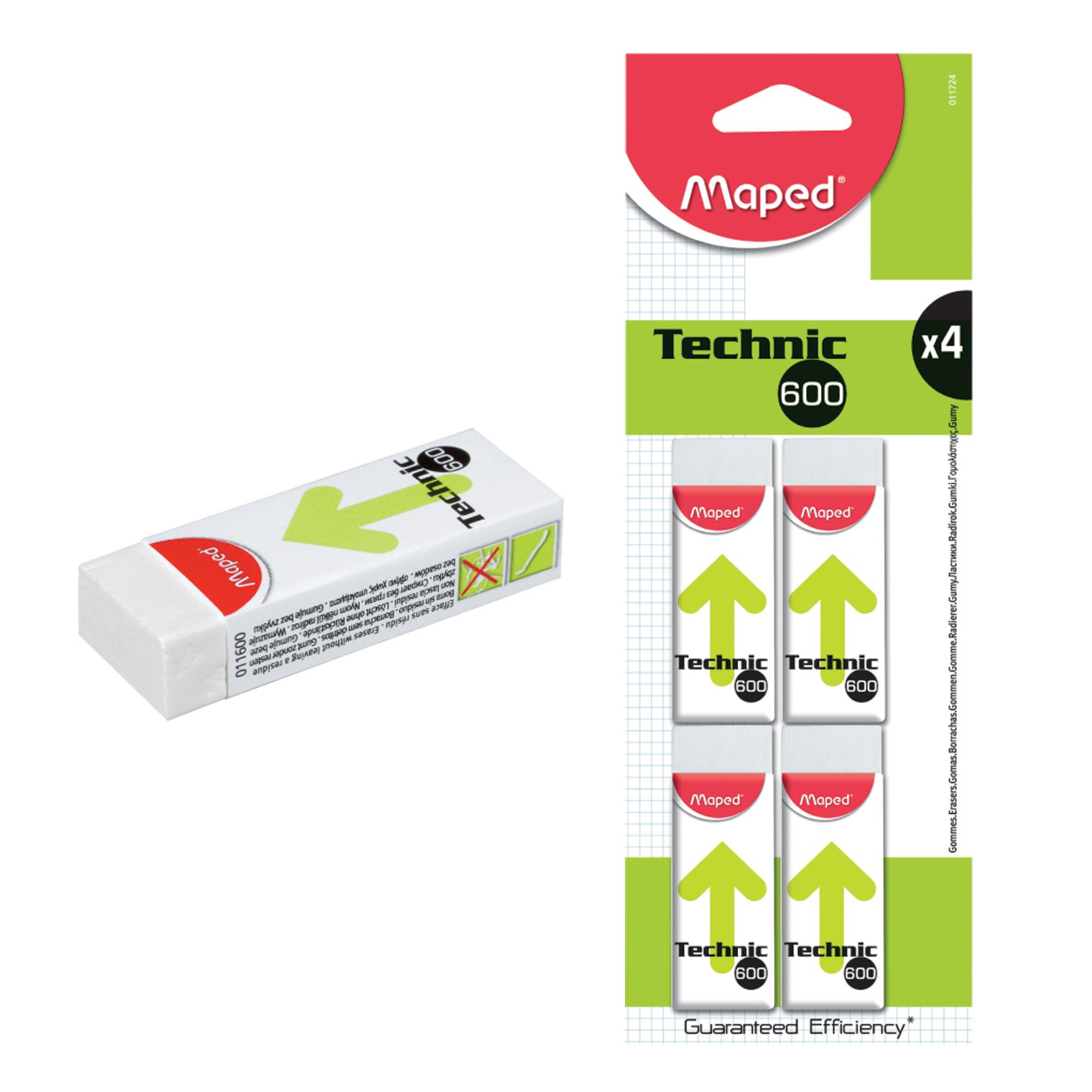 Eraser Technic 600 Bls=4pcs