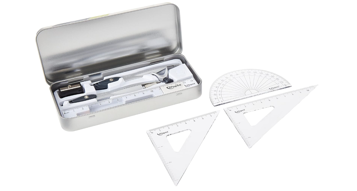 M.Set Study Geometry 9pc Set