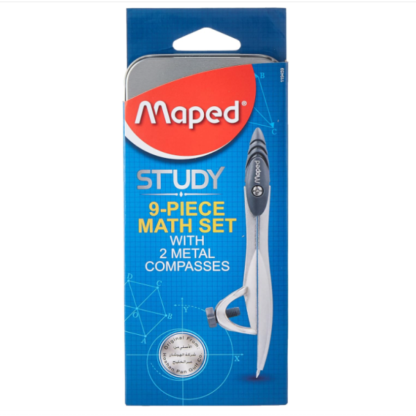 M.Set Study Geometry 9pc Set