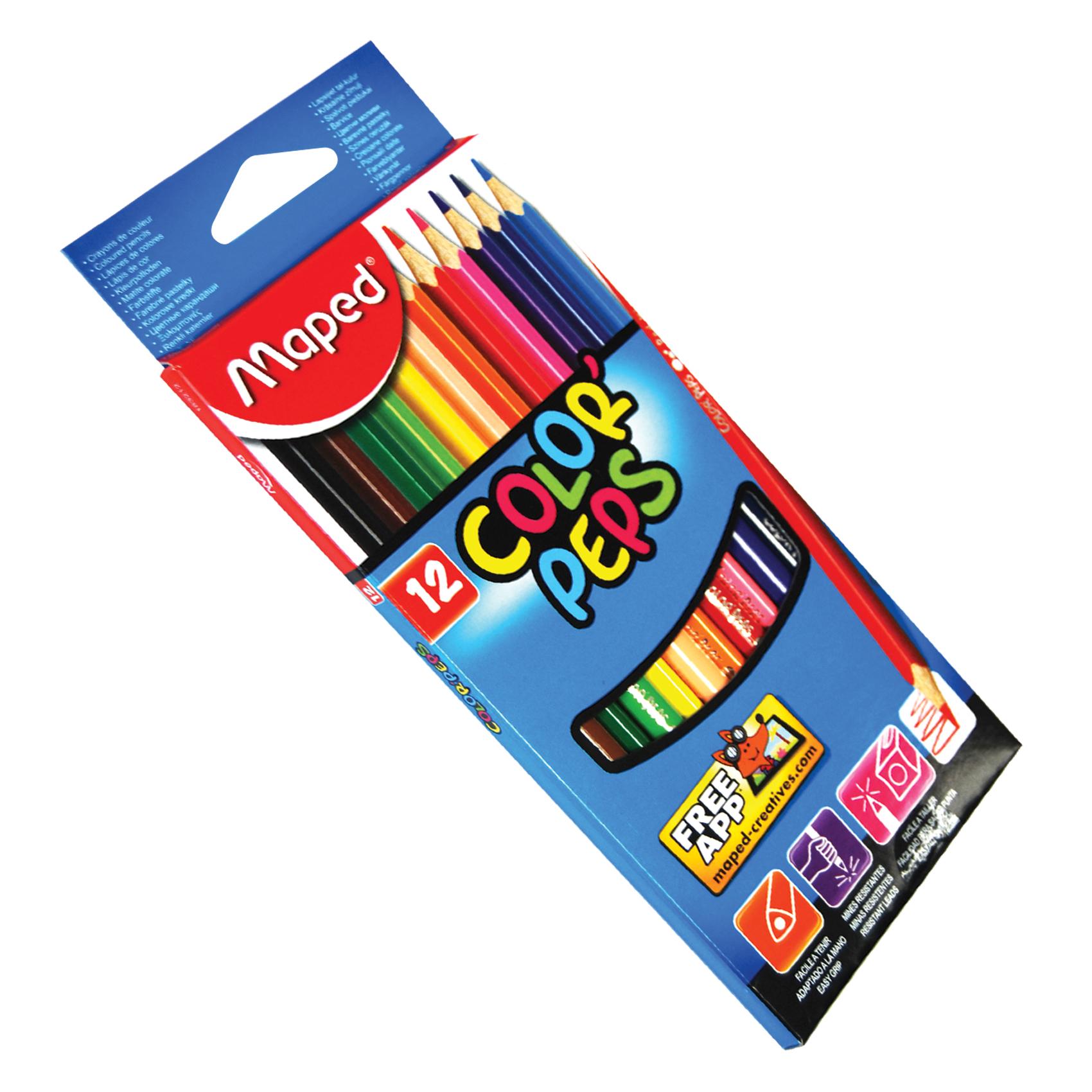 Color Peps Pencils 12Col Set