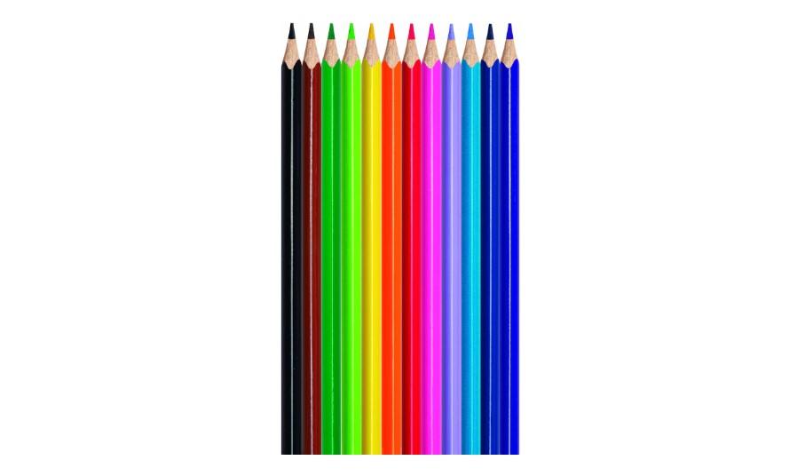 Color Peps Pencils 12Col +Shrp