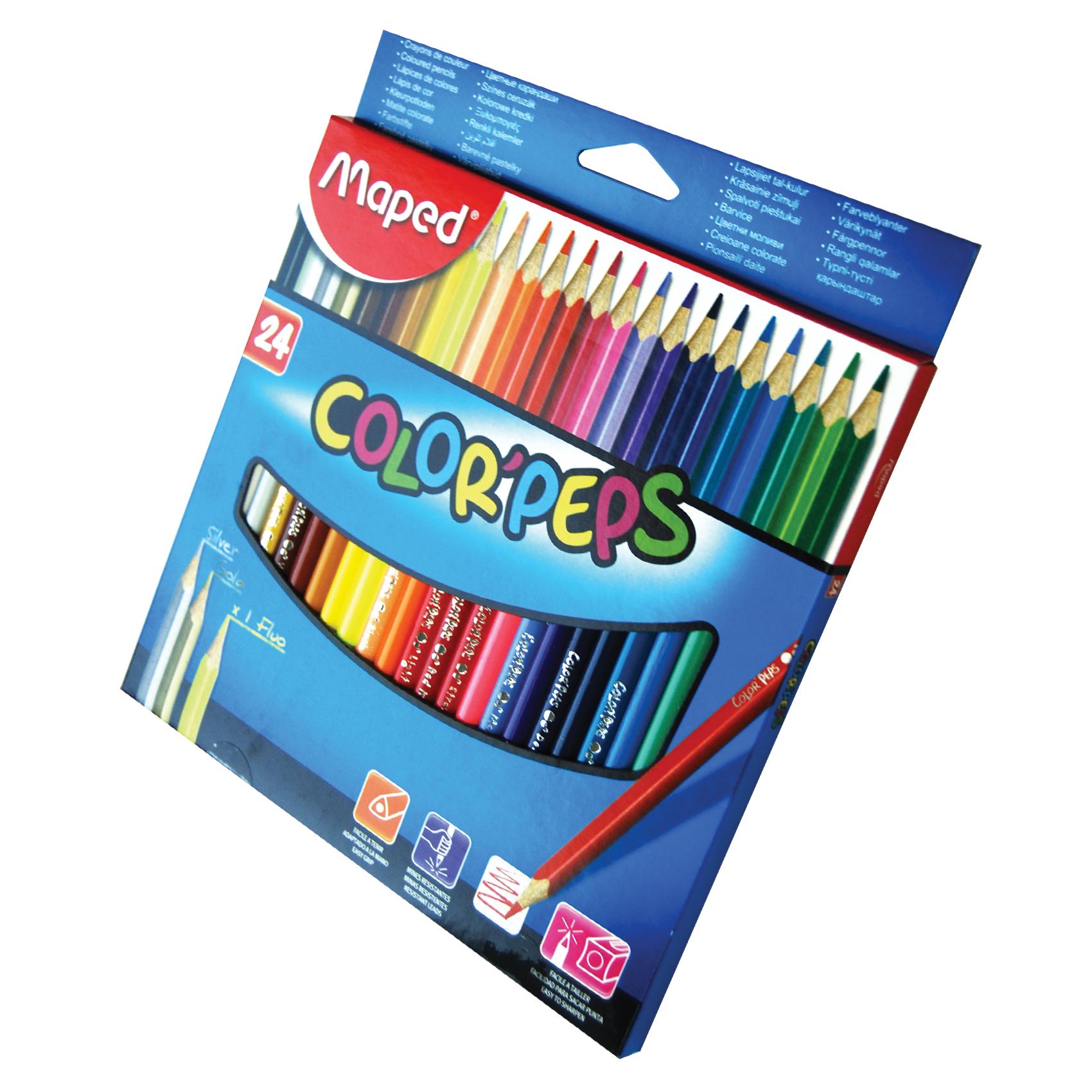 Color Peps Pencils 24Col Set