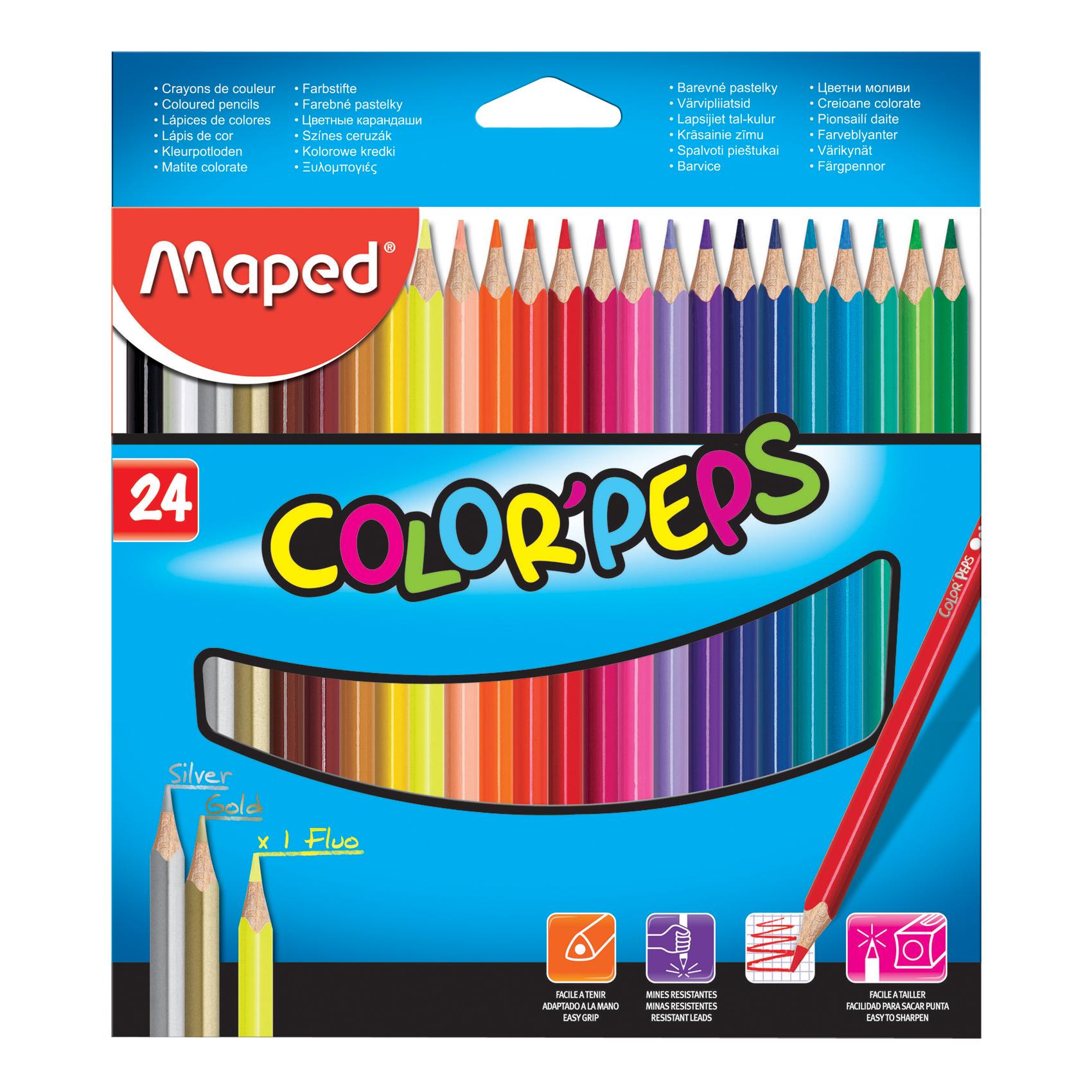 Color Peps Pencils 24Col Set