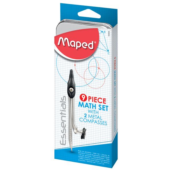 M.Set Essentials Geomtry 9pcSt