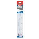 Ruler 20cm Geometric Flat