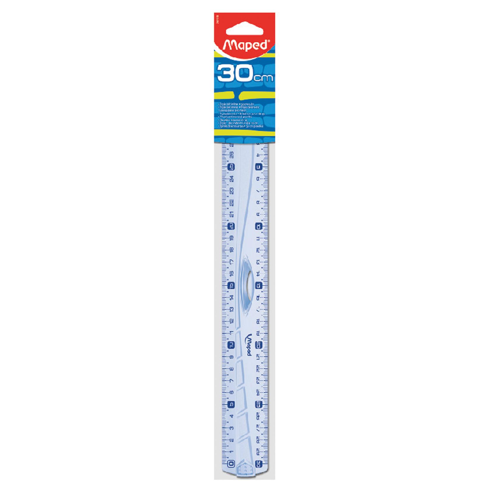 Ruler 20cm Geometric Grip