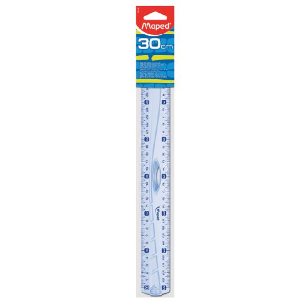 Ruler 30cm Geometric Grip