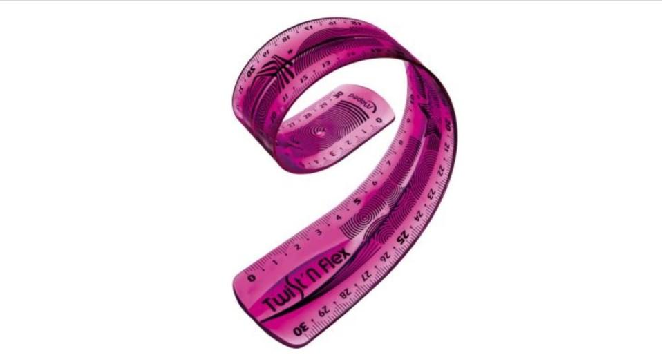 Ruler Twist'N Flex Décor 30cm BX=20pcs
