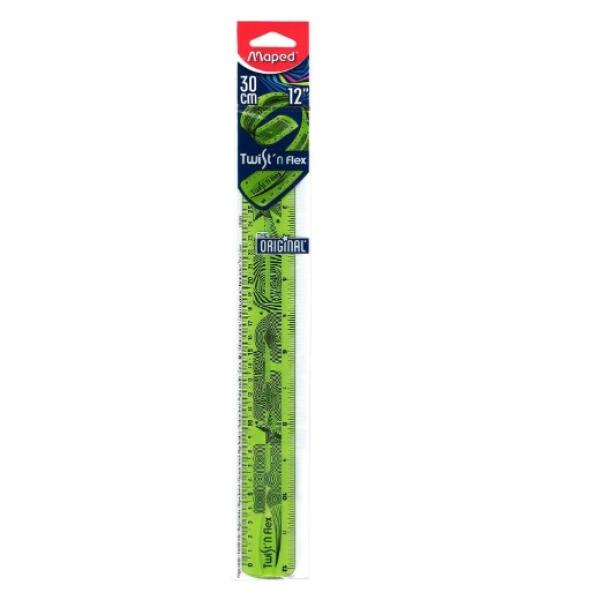 Ruler Twist'N Flex Décor 30cm BX=20pcs