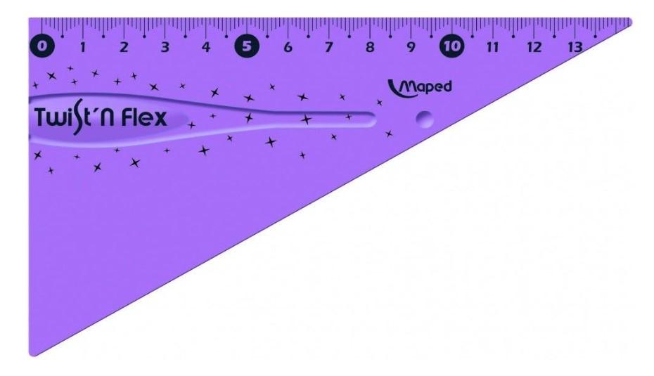 Ruler 15cm Twist n Flex StSqr