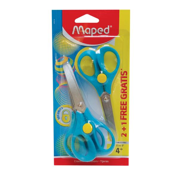 Scissor 13cm ReflexKid Bls=3pc