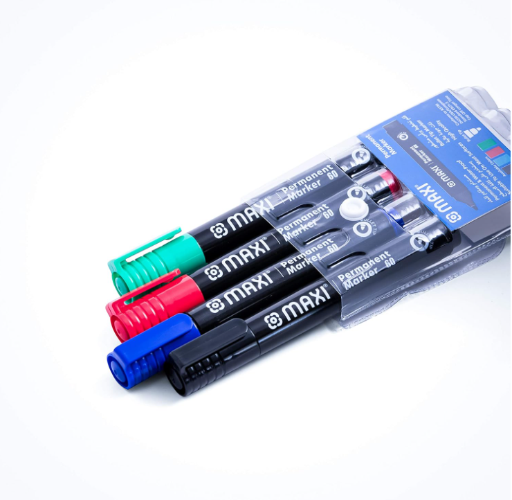 Permanent Marker Cusotm Bullet Pac=4pcs