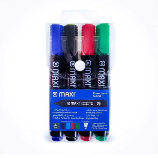 Permanent Marker Cusotm Bullet Pac=4pcs