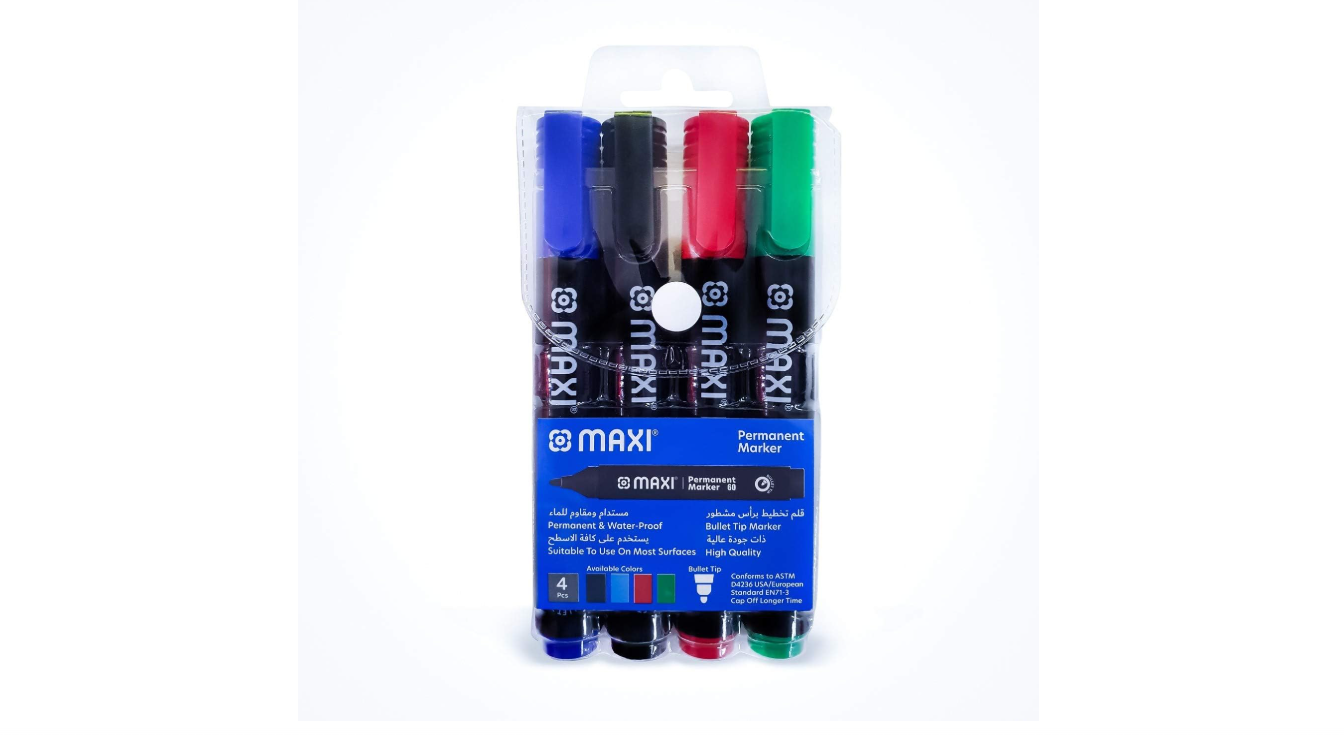 Permanent Marker Cusotm Bullet Pac=4pcs