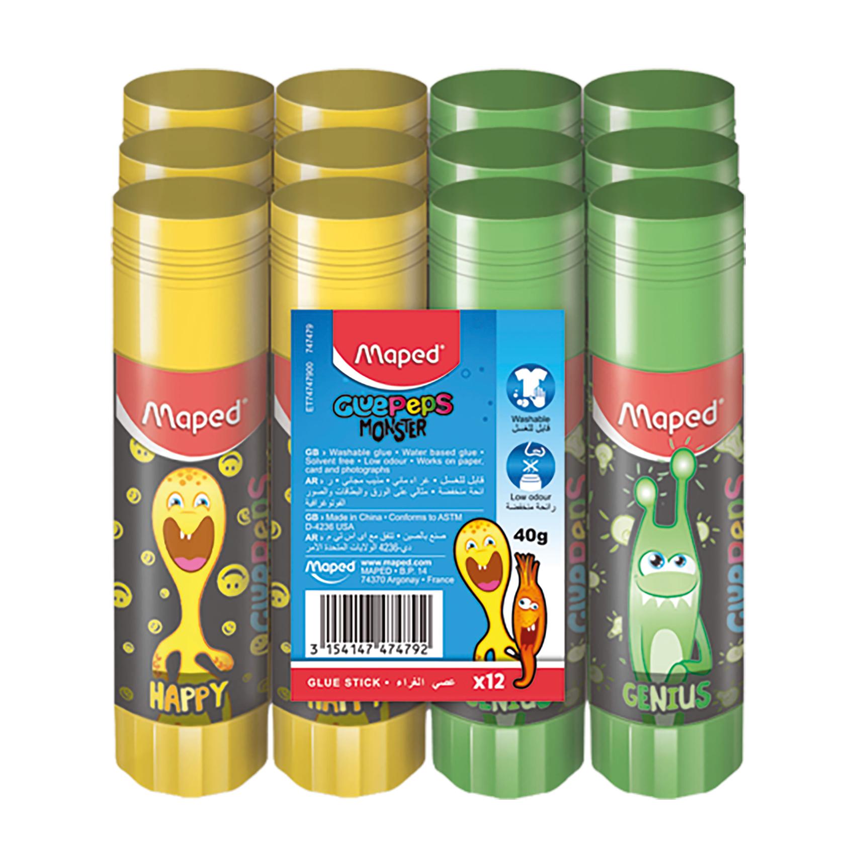 Maped Monster Glue Stick 40g DSP=12pcs