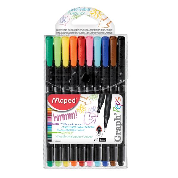Graph'Peps Fineliner Pouch=10