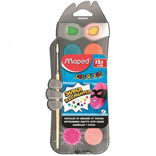 Color'peps watercolors 30mm x12col