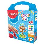 Color'peps finger paint pot 80gx4col