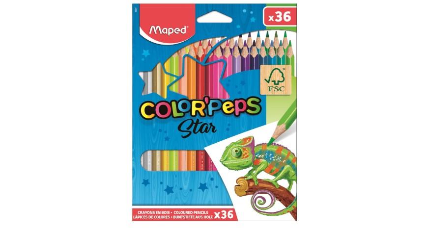 Color Peps Pencils 6 Col Set