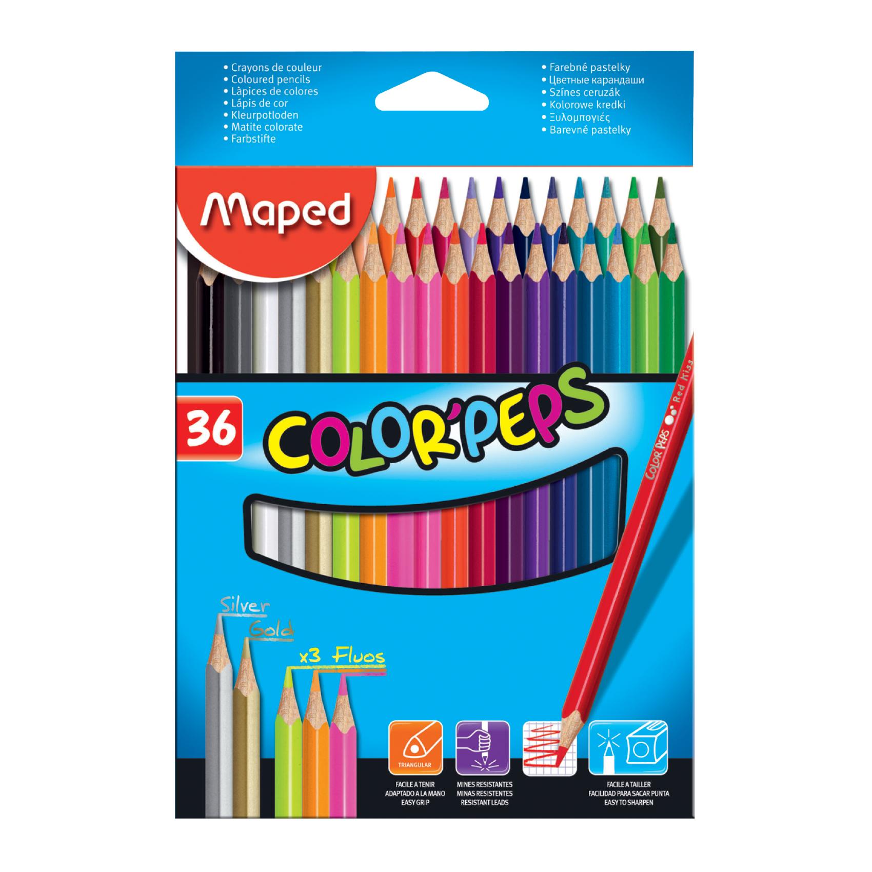 Color Peps Pencils 36Col Set
