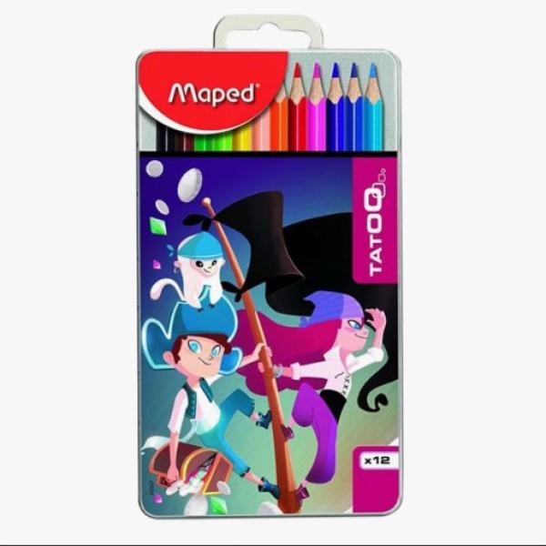 Color Peps Tatto Pirts/Prncs Mtl 12Col