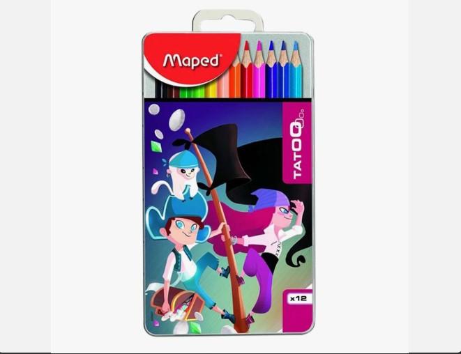 Color Peps Tatto Pirts/Prncs Mtl 12Col