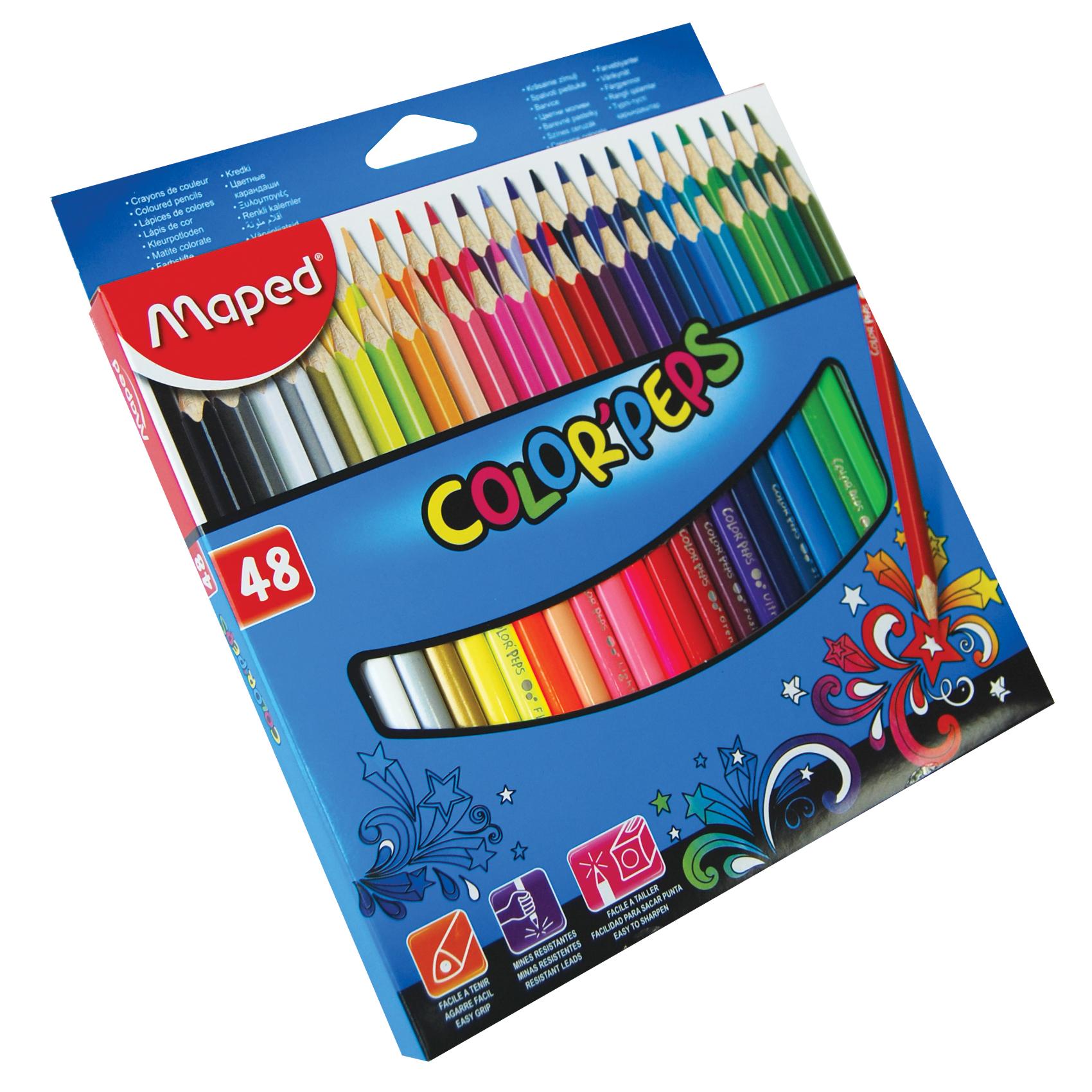 Color Peps Pencils 48Col Set