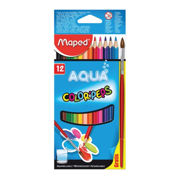Color Peps Aqua Pencils 12Clr