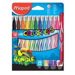 Color Peps FeltTip Jungle12Clr