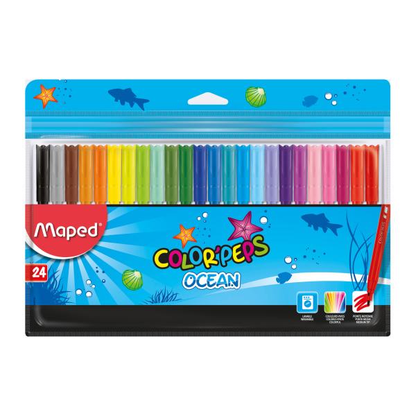 Color Peps FeltTip Ocean 24 Color