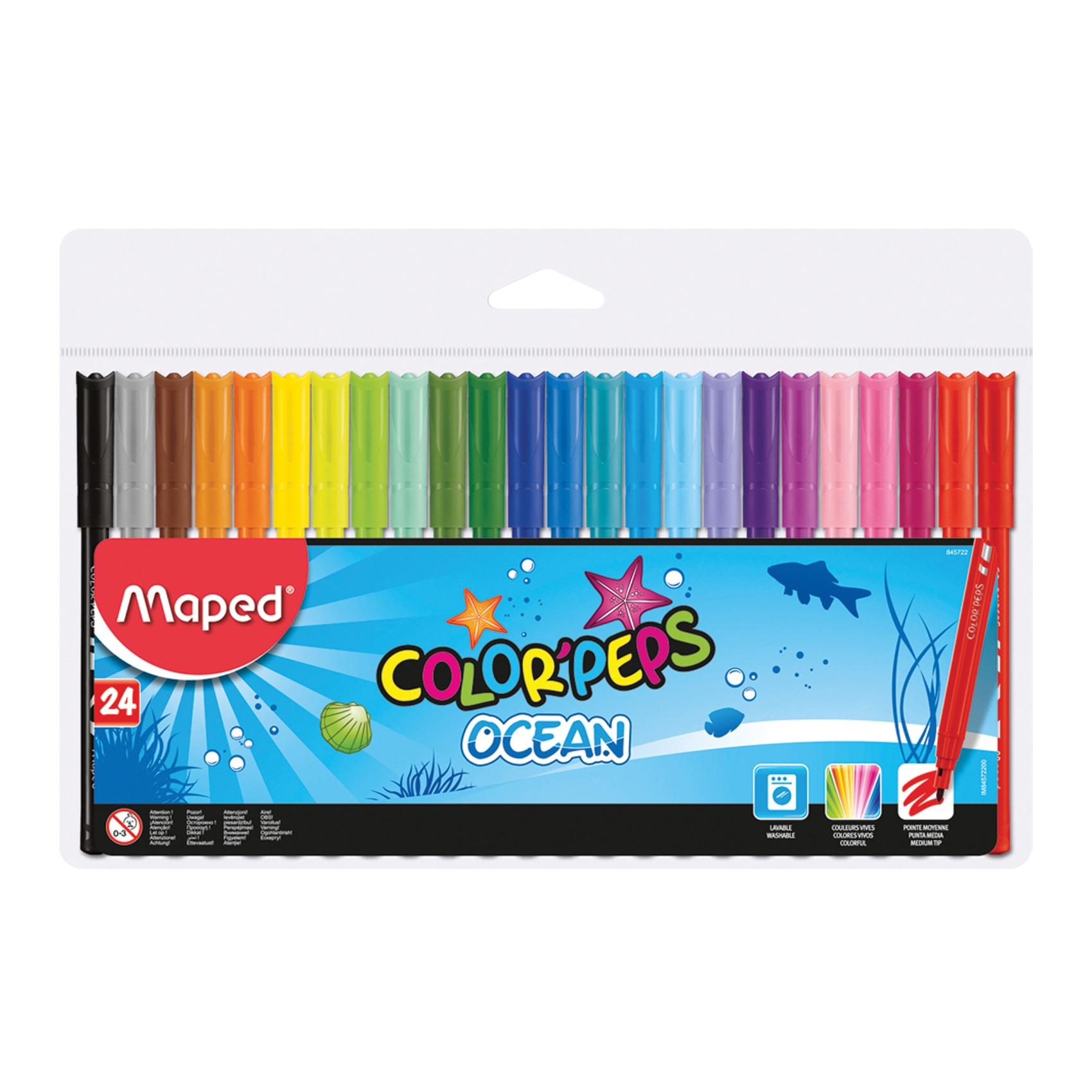 Color Peps FeltTip Ocean 24 Color