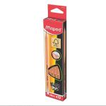 Black Peps 12x HB Pencil Bx