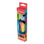 Black Peps Energy HB Pencil+ER Bx=12pcs