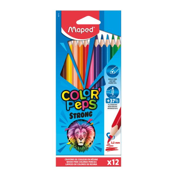 Color Pencils Strong 12 colors