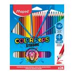Color Pencils Strong 24 colors