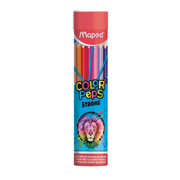 Color Pencils Strong Cylinder 24 col