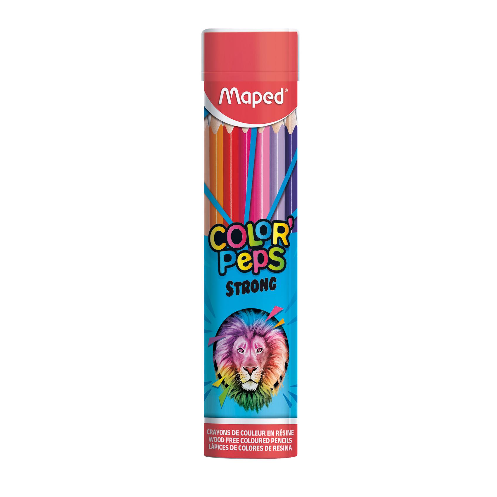 Color Pencils Strong Cylinder 24 col