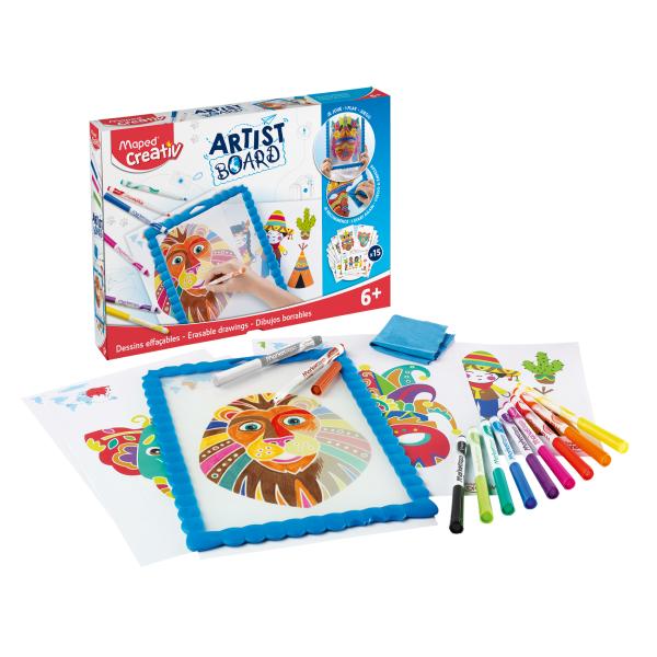 Creativ Artist Board Erasable Drawings