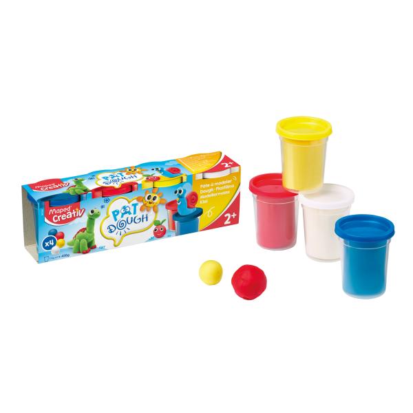 Creativ Modeling Clay Pot 120g x 4