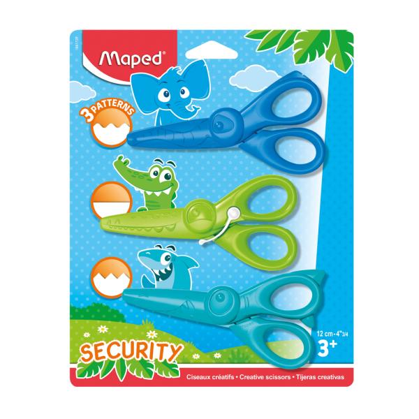 Scissor 12CM Kiddi Craft Bls=3pcs
