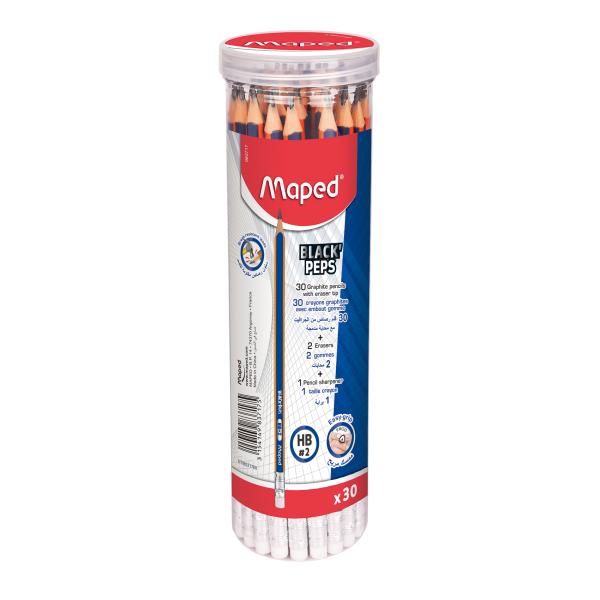 Blackpeps tube 30pcs+ 1shrpnr + 1eraser