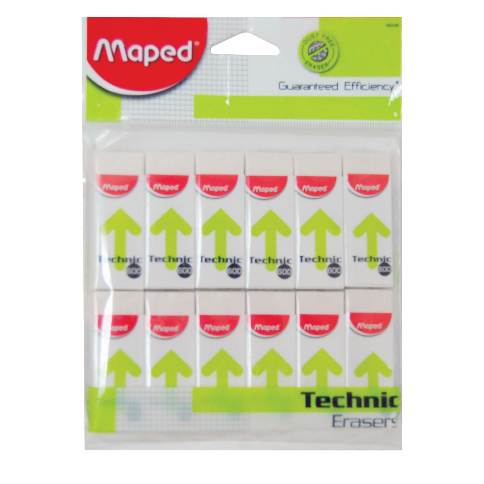 Eraser Technic 600 12 Pcs PB