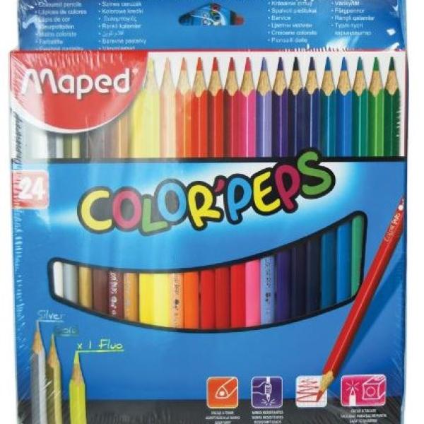 Color Peps24Colors + Felt Pen 18 Colors