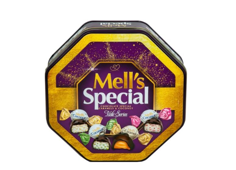 Mell's Special Caramels & Coconut Chocolate Tub 500 g