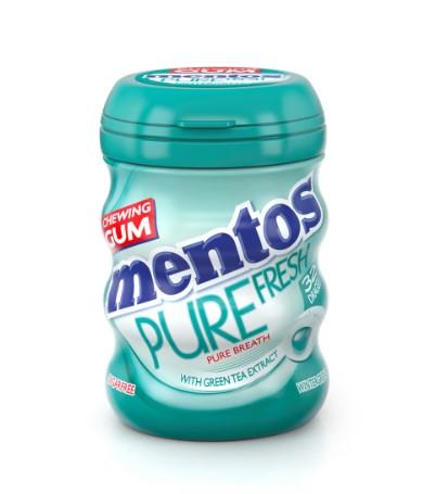Mentos Pure Fresh Sugar Free Chewing Gum Wintergreen Flavour 56 g